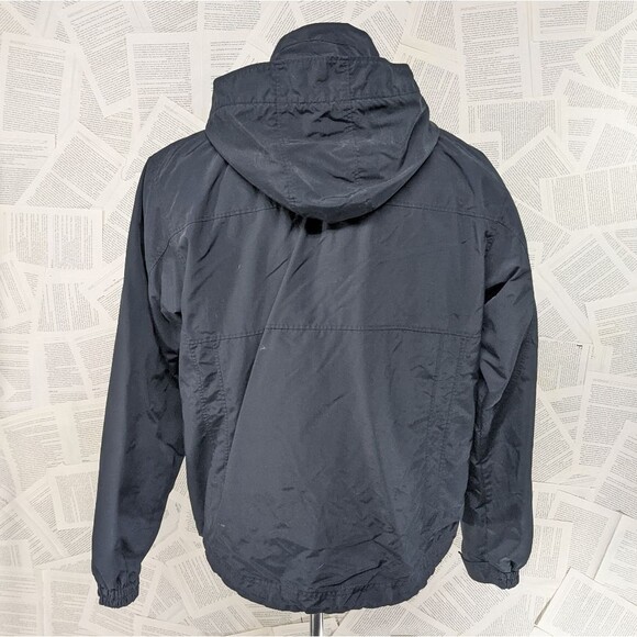 LL Bean Full Zip Nylon Windbreaker Medium - Picture 5 of 10